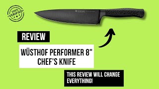 The Ultimate Kitchen Powerhouse Wüsthof Performer Chefs Knife Review  Best for You [upl. by Leahcimrej]