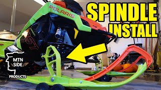 Switchback Assault BOOST build  MTNside Products OFFSET spindles  Curve XSM ski INSTALL [upl. by Victoria]