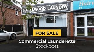 Launderette for sale in Hazel Grove Stockport [upl. by Jacquet559]