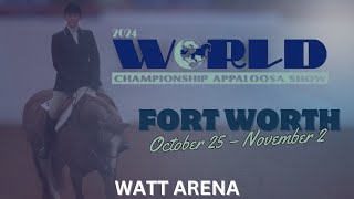 2024 Appaloosa World show  Watt Oct 25 900am CDT [upl. by Press945]