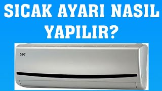 Seg Klima Sıcak Ayarı Nasıl Yapılır [upl. by Selinski830]