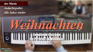 Pa10004X  Demo quotWeihnachten mit dem KORG PaKeyboardquot 312 [upl. by Eednyl]