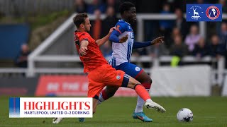 🎥 Pools lose out to Dorking  Hartlepool United 02 Dorking Wanderers [upl. by Ahsoj497]