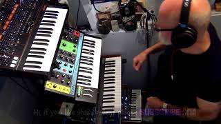 Behringer Odyssey Moog Grandmother Monopoly DAWless jam Microfreak [upl. by Lavotsirc931]