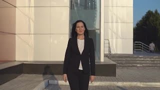 Businesswoman Walking Stock Video [upl. by Lamaj]