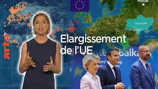 Élargissement de l’UE  une équation périlleuse   Le Dessous des cartes  L’Essentiel  ARTE [upl. by Anwahsak17]