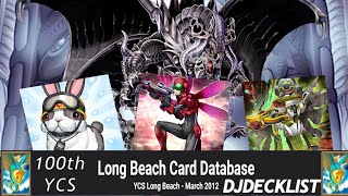 100th YCS Format  Dark World DJDECKList  Time Wizard Long Beach March 2012 [upl. by Nylad]