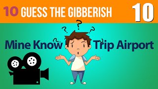 Can you Guess the Gibberish words  Movies [upl. by Tedmann32]