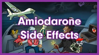 Amiodarone Side Effects Mnemonic for Nursing Pharmacology NCLEX [upl. by Hourihan47]