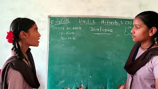 Dialogue Anjali ampRiya Nargadh P School Danta [upl. by Alo]