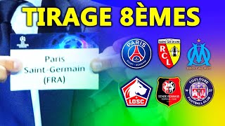 🔴 LE PSG TIRE DU LOURD TIRAGE AU SORT DES 8ÈMES DE FINALE DE LIGUE DES CHAMPIONS  LIVE [upl. by Sprung]