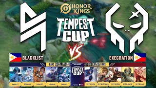 GRAND FINALS  TOP 2 vs TOP 3  Blacklist vs Execration  TEMPEST CUP [upl. by Ahsinyd]