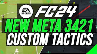 3421 NEW META TACTICS  MORE OVERPOWERED THAN THE 4321  EA FC 24 [upl. by Othe]