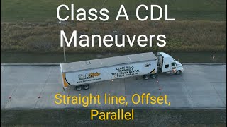 Class A CDL Maneuvers [upl. by Delwin]