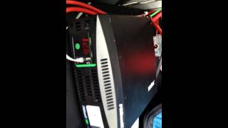 Xantrex 2000 pure SW inverter install on my toy hauler [upl. by Saihttam657]