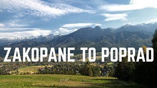 Driving from Zakopane Poland to Poprad Slovakia  GoPro [upl. by Liew36]