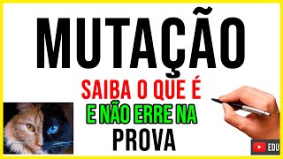 O QUE É UMA MUTAÇÃO  Aprenda o que é em 3 minutos Não Erre Nunca na PROVA Biologia com Patrick [upl. by Akinhoj]