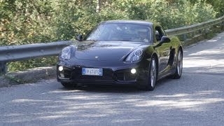 Porsche Cayman 981 27 PDK test drive  prova su strada [upl. by Christophe]