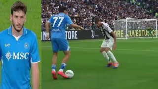 Khvicha Kvaratskhelia VS Juventus 21092024 [upl. by Sheffield407]