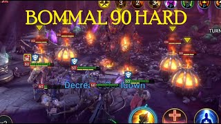 F2P Budget Bommal Dreadhorn Floor 90 HardNormal Team Raid Shadow Legends [upl. by Aleehs]