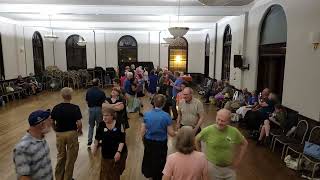 Cincinnati Contra Dance  April 15 2024 First Half Dance 5 From The Stage [upl. by Aihcsrop]