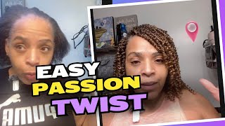 Easy Affordable 21  Crochet passion twist  Zury inch 91011 crochetbraids tutorial diy [upl. by Bohner]