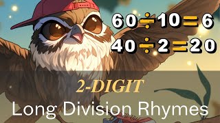 Solve 2digit Long Division Math Problems FAST with Rhymes [upl. by Rhiana112]