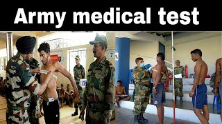 Medical examination of indian Army full detail in HindiMedical Test Checkup [upl. by Chemesh]