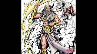 Antik Yunan Tanrıları Tanrıların Tanrısı ZEUS art cartoon gods mitologia greek şimşek [upl. by Rehpotsrik362]