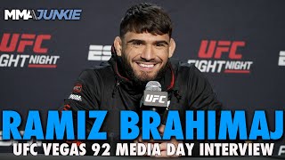 Ramiz Brahimaj Has A Lot of Surprises for Themba Gorimbo After Long Layoff  UFC Fight Night 241 [upl. by Hotze]