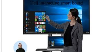 Dell smart board Interactive Whiteboard [upl. by Odraude411]