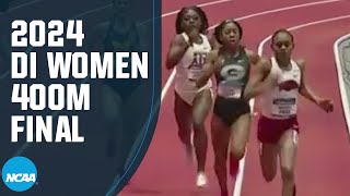 Womens 400m  2024 NCAA indoor track and field championships [upl. by Arayk]