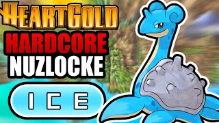 Pokémon Heartgold Hardcore Nuzlocke  ICE Types Only No items No overleveling [upl. by Anon]