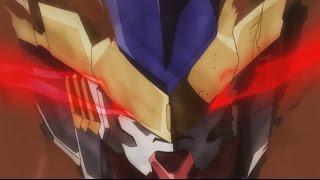 BARBATOS VS HASHMAL DUEL MOBILE SUIT GUNDAM IRONBLOODED ORPHANS [upl. by Ahsatsan376]