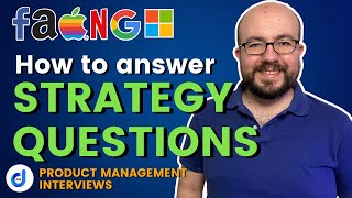 How to answer Strategy Questions Product Management Interview [upl. by Ritz]