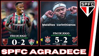 COLOU no G4 Flamengo PERDE e SÃO PAULO entra DE VEZ na busca pela LIBERTADORES 2025 l MALDITOS SCCP [upl. by Shaun605]