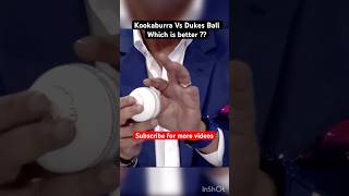 Kookaburra vs Dukes Ball  Which is better  kookaburra cricketball cricketshorts viralshorts [upl. by Anesuza399]