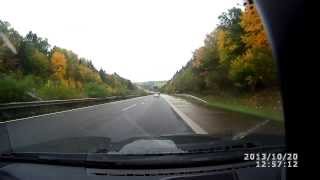 BMW M135i sound Autobahn sunday afternoon 13 minutes of driving pleasure know as Germany [upl. by Nesta]