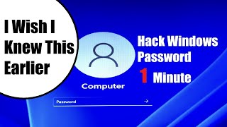 Reset Forgotten Windows Password 10 and 11 Under 1 Minute Without Software [upl. by Perrins]