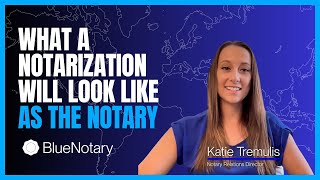 What a Notarization Will Look Like as a Notary [upl. by Imiaj]