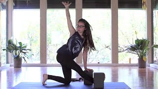 Yoga For Runners  Beginner Hips Hamstrings amp Lower Back Stretches [upl. by Ivek]