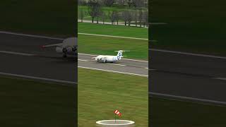 FlyBe Takeoff  Innsbruck Airport plane spotting  world of airports  GAME game [upl. by Georgeanne]