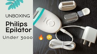 UNBOXING Philips Corded Epilator BRE 245 🔥😍  2 in 1shaver and epilator  Best Epilator❤️ [upl. by Dylane179]