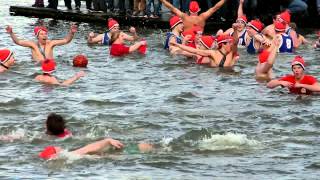 Nieuwjaarsduik in Drachten [upl. by Arley]