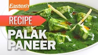 Video Recipe 2  Palak Paneer  3 Step Cooking [upl. by Yraunaj419]