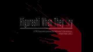 Lets read Higurashi When They Cry Ch 3 Tatarigoroshi part 1 [upl. by Asum]