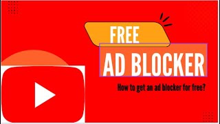 How to get a free ad blocker [upl. by Onahpets]