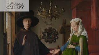 Van Eycks Arnolfini Portrait  National Gallery [upl. by Jamel]