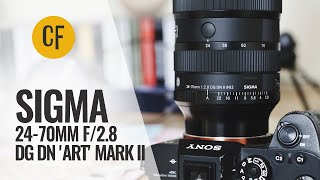 Sigma 2470mm f28 DG DN Art II lens review [upl. by Ibbed]