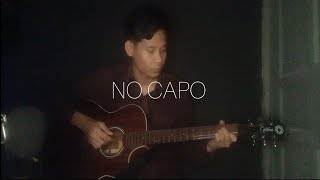 DIFFERENT SOUND ACOUSTIC GUITAR WITH CAPO WITHOUT PART 1 [upl. by Asserak]